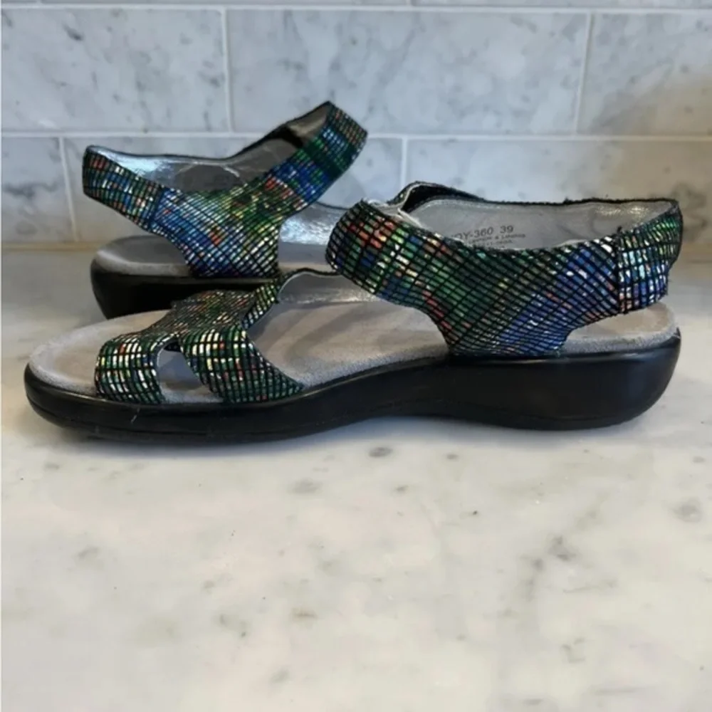 Alegria Joy River Primetime‎ Rave adjustable sandal sz 39/8